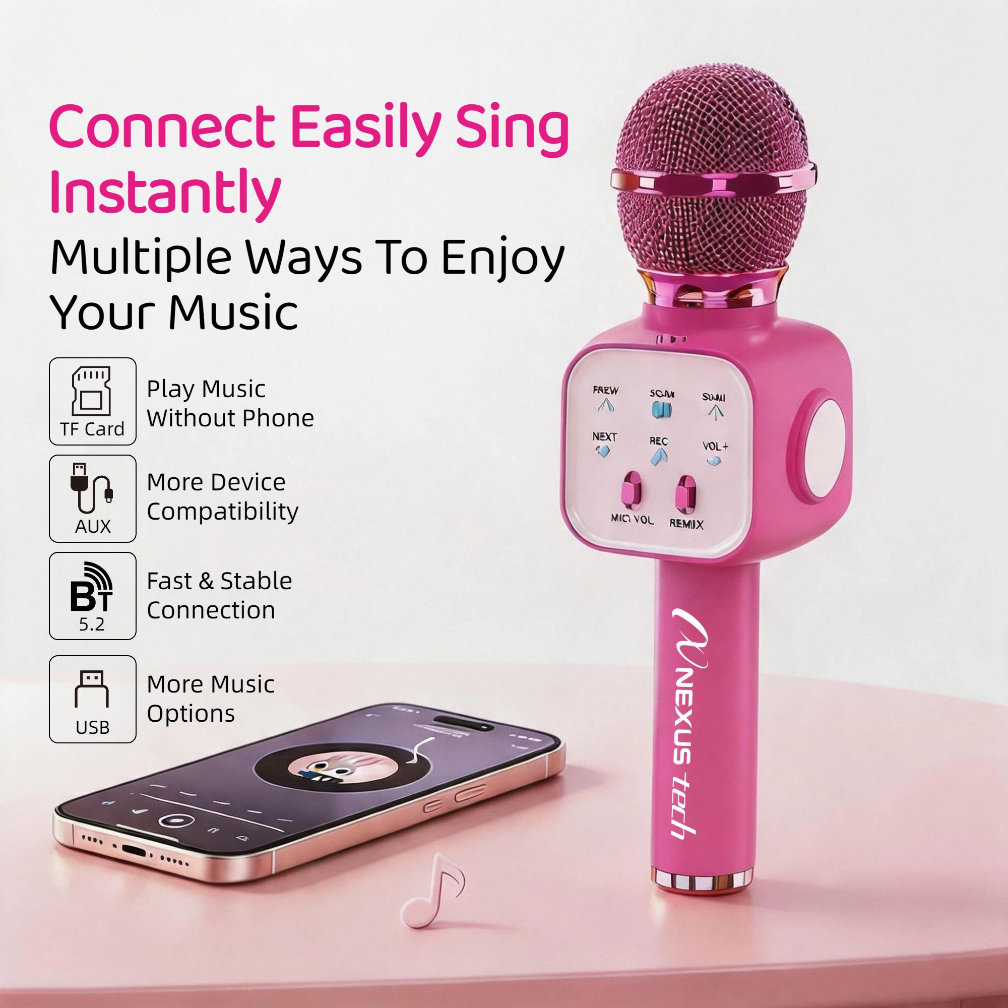 Wireless Bluetooth 5.2 Karaoke - Home Appliances 评论和价格