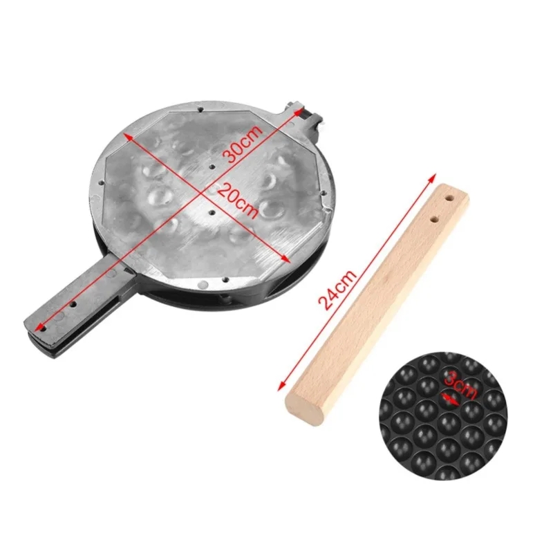 QQ Egg Puff Maker Home LPG Gas - Mini Waffle Maker Machine 评论和价格